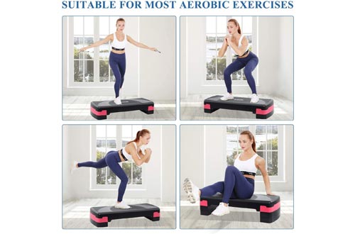 MaxKare Exercise Step Platform Aerobic Steppers for Fitness