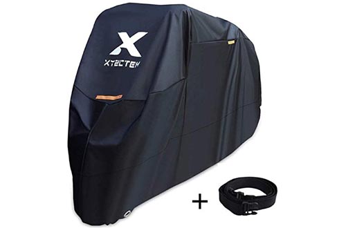XYZCTEM Motorcycle Cover -Waterproof Outdoor Storage Bag