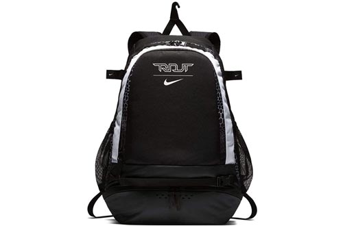 Nike Men's Trout Vapor Baseball Backpack Black/White Size One Size