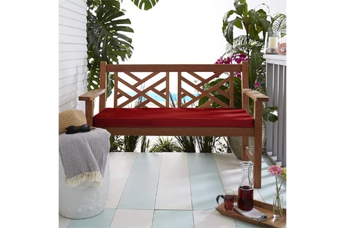 Mozaic AMZCS108540 Indoor or Outdoor Sunbrella Bench Cushion