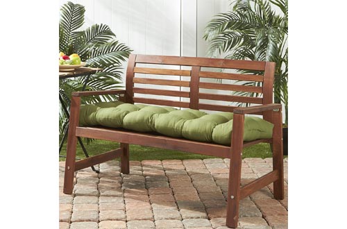 Greendale Home Fashions AZ5812-HUNTER Juniper 51-inch Outdoor Bench Cushion