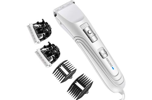 AIBORS Dog Grooming Clippers kit with 12V High Power Low Noise