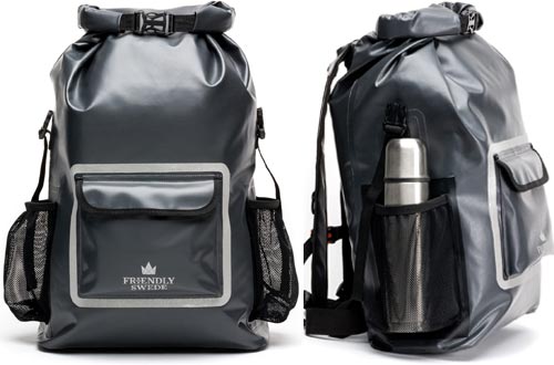 The Friendly Swede Waterproof Backpack Dry Bag 33L