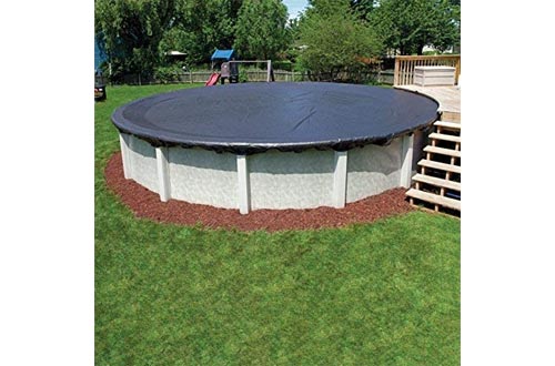 In The Swim 24 Foot Round Pool Value Winter Cover for Above Ground Pools