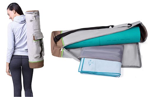 Heathyoga Yoga Mat Bag Full-Zip Exercise Yoga Mat Carry Bag