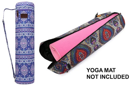 Fremous Yoga Mat Bag,Full-Zip Exercise Yoga Mat Carry Bag
