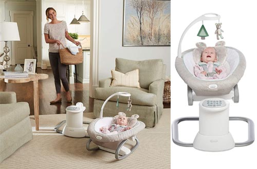 Graco EveryWay Soother Baby Swing with Removable Rocker