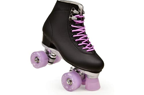North wind Artificial Leather Roller Skates Double-Row Roller