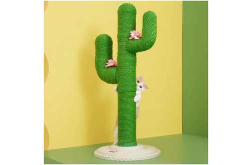 VETRESKA Cactus Cat Scratching Post with Sisal Rope