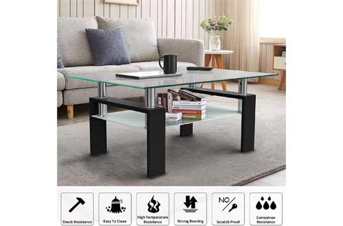 Depointer Life Glass Coffee Table