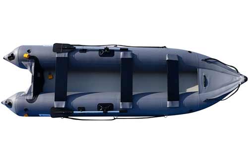 BRIS 14.1ft Inflatable Boat Inflatable Kayak 3 Person