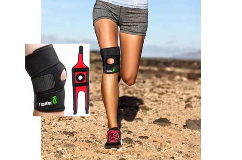 TechWare Pro Knee Brace Support - Relieves ACL, LCL, MCL, Meniscus Tear, Arthritis, Tendonitis Pain
