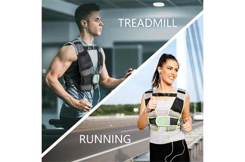 RitFit Adjustable Weighted Vest with Neoprene Fabric for Men&Women