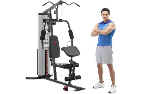 Marcy MWM-988 Multifunction Steel Home Gym 150lb Weight Stack Machine