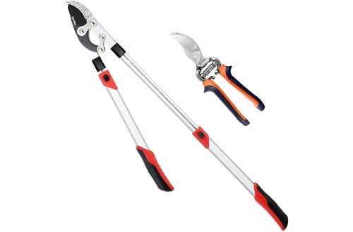 YARTTING Extendable Anvil Loppers & Forged Pruners