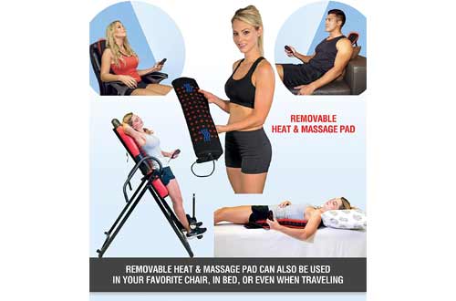 Health Gear ITM5500 Advanced Technology Inversion Table With Vibro Massage