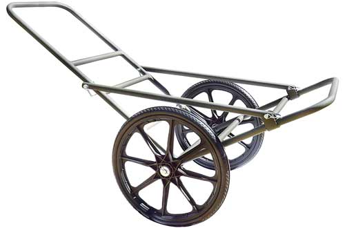 Sherpa Hunting Lightweight Aluminum Game Cart with 19-inch, Flat-Free Wheels