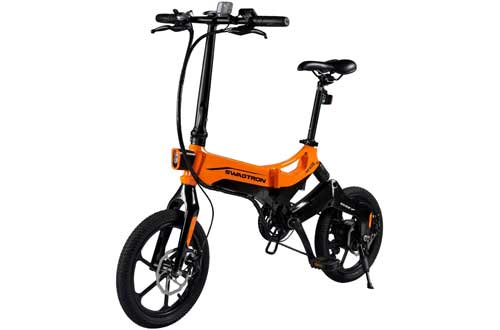 EB7 Elite Plus Folding Electric Bike with Removable Battery & 7-Speed Gear Shift