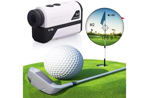WOSPORTS Golf Rangefinder, 650 Yards Laser Distance Finder with Slope