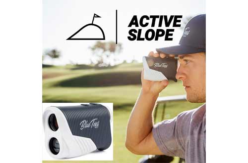 Blue Tees Golf Series 2 Pro Slope Laser Rangefinder for Golf 800 Yards Range - Slope Measurement