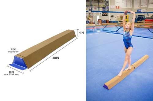 Tumbl Trak 4ft Sectional Gymnastics Training Floor Balance Beam