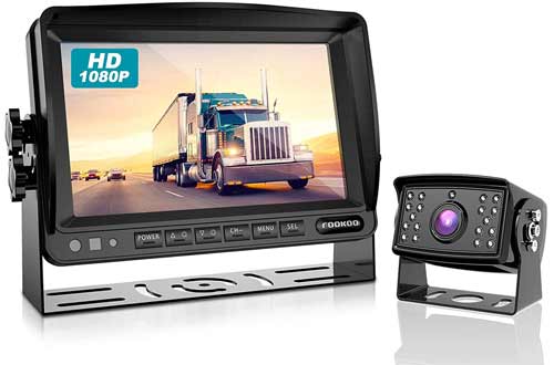Fookoo Ⅱ HD 1080P Wired Backup Camera System Kit